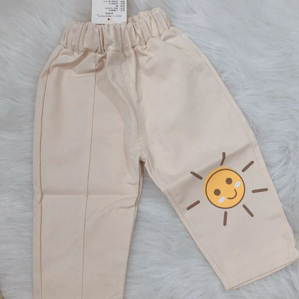 Quần Legging Cotton Giữ Ấm Cho Bé Gái (1-3 Tuổi)