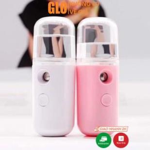 Máy Phun Sương Xông Hơi Mặt NaNo Mini Cầm Tay Hỗ Trợ Dưỡng Da Cấp Nước Tối Đa