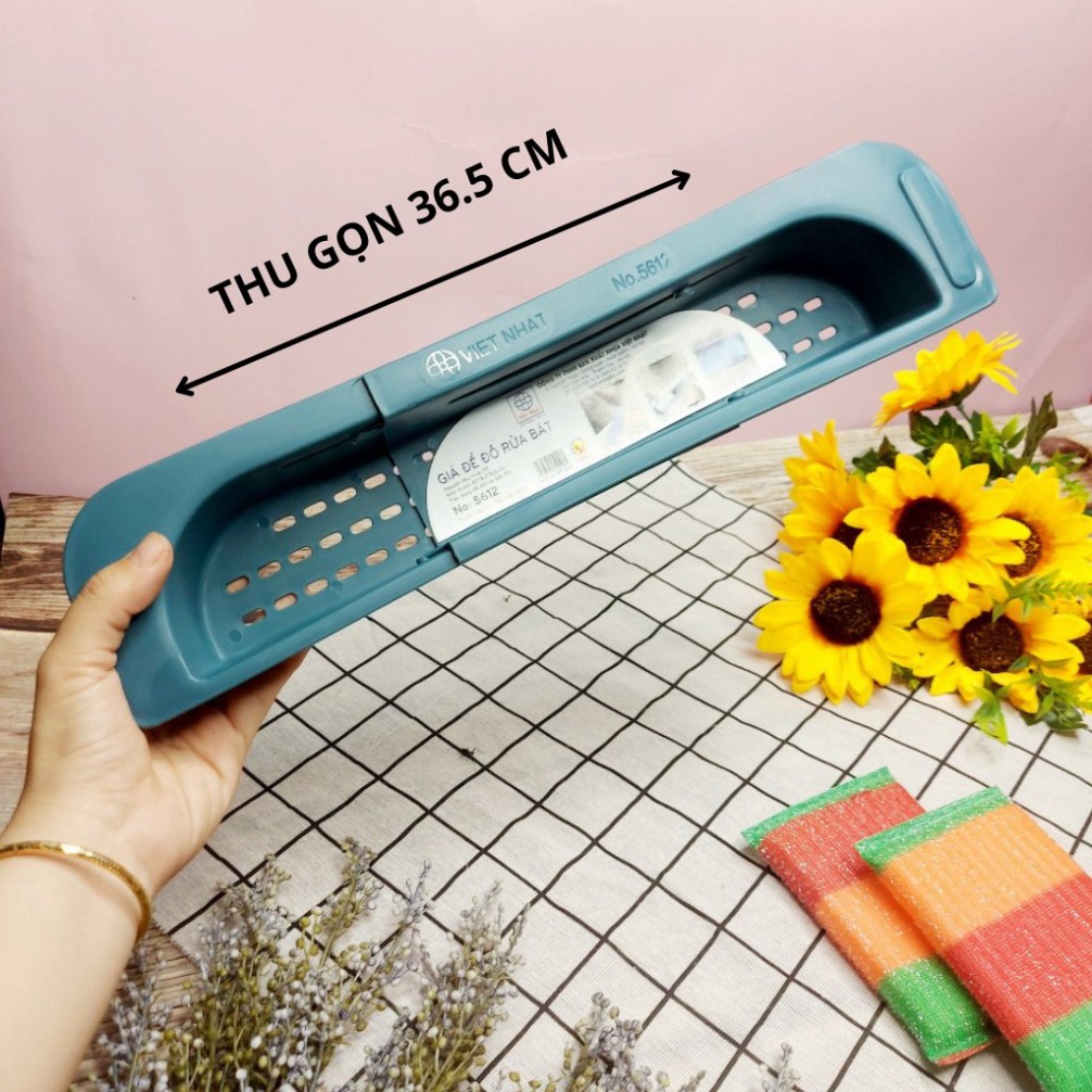 Giá để đồ rửa chén bồn rửa chén nhựa Việt nhật cao cấp thông minh