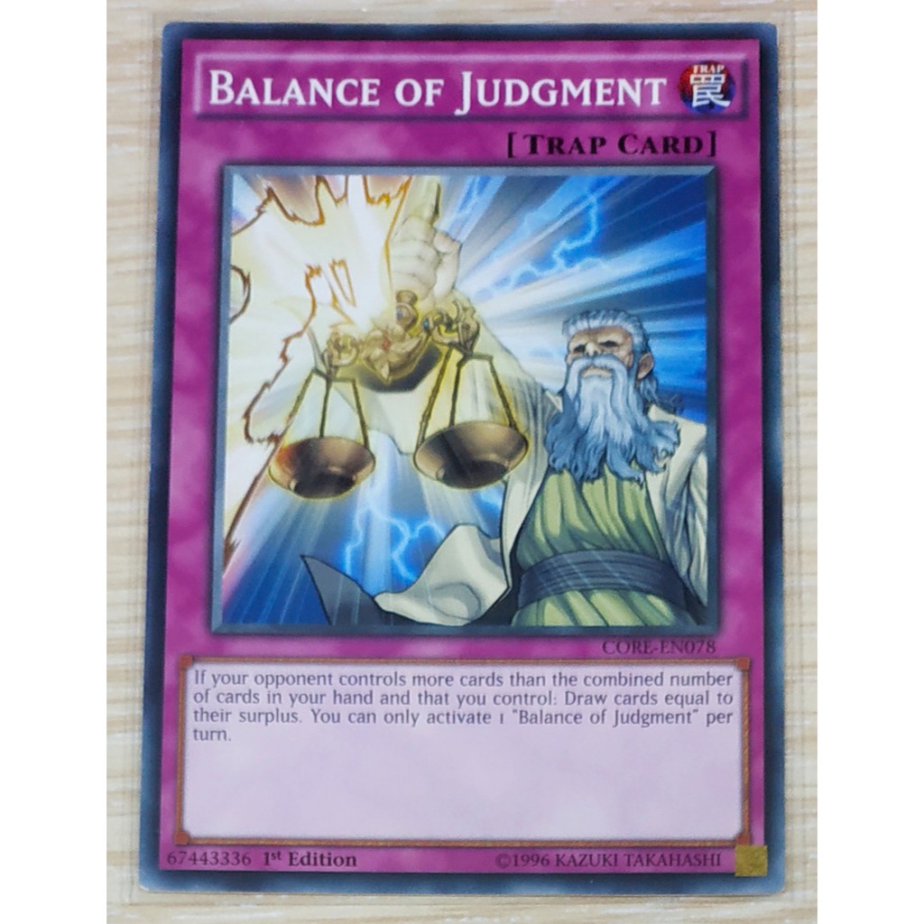 [Thẻ Yugioh] Balance of Judgment