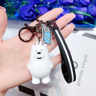 móc khoá hình gấu dễ thương