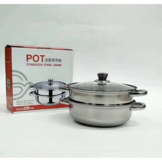 Bộ nồi hấp inox