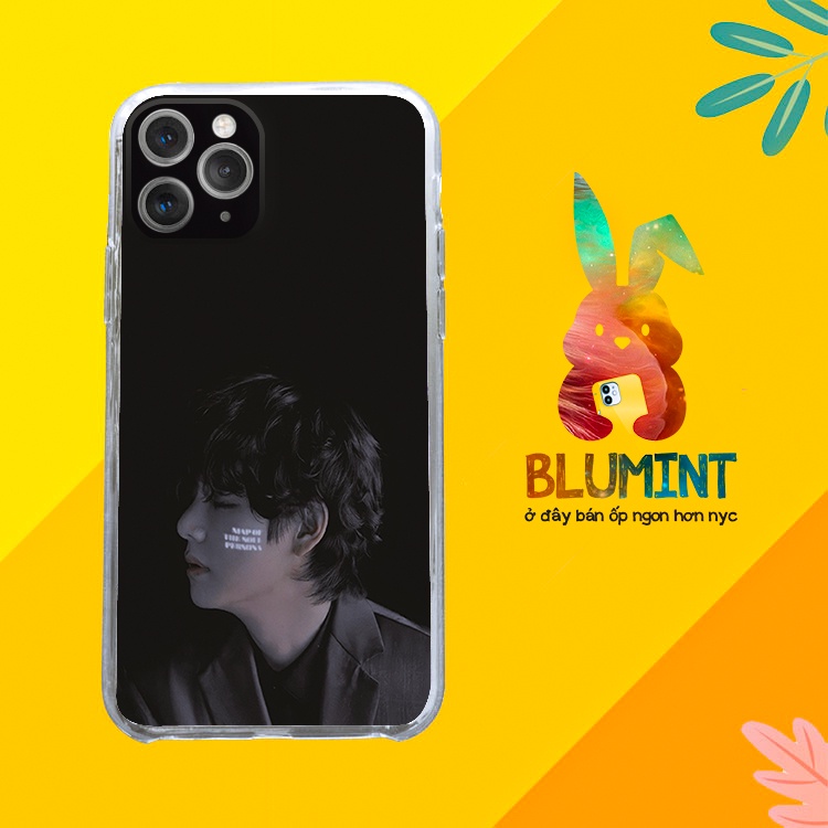 Ốp điện thoại iphone silicon IDOL KPOP Taehyung cuốn hút cho Iphone 5 6 7 8 Plus 11 12 Pro Max X Xr BLUBTS0560