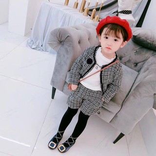 Set Dạ Hàn Quốc cho bé gái