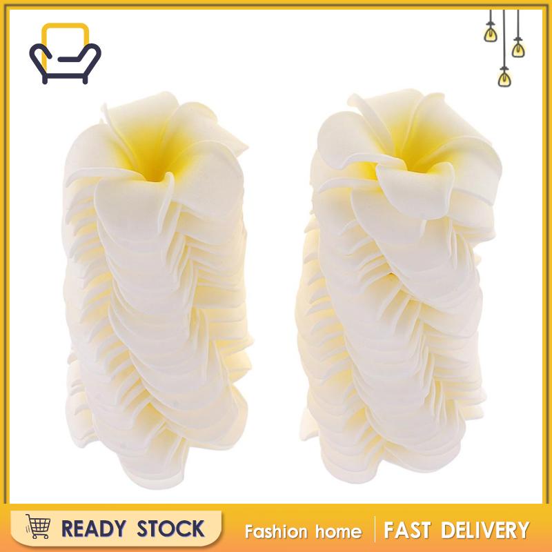 Set 50 Kẹp Tóc Hoa Bằng Xốp 4cm Phong Cách Hawaii Độc Đáo