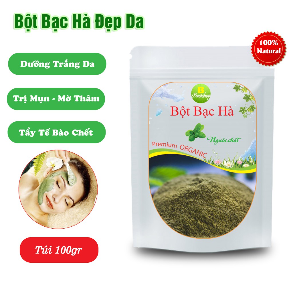 Bột bạc hà 100g nguyên chất