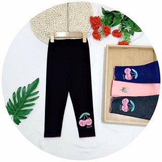 Quần legging cotton len cho bé gái