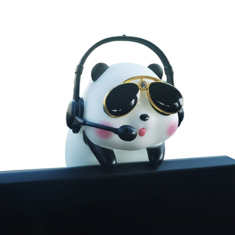 Rox Dây Treo Trang Trí Bảng Điều Khiển Trung Tâm Xe Hơi Hình Gấu Trúc/Hổ Xinh Xắn