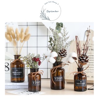 ♥️FREESHIP♥️ Lọ Thủy Tinh Phong Cách Bắc Âu Cắm Hoa Khô Siêu Xinh