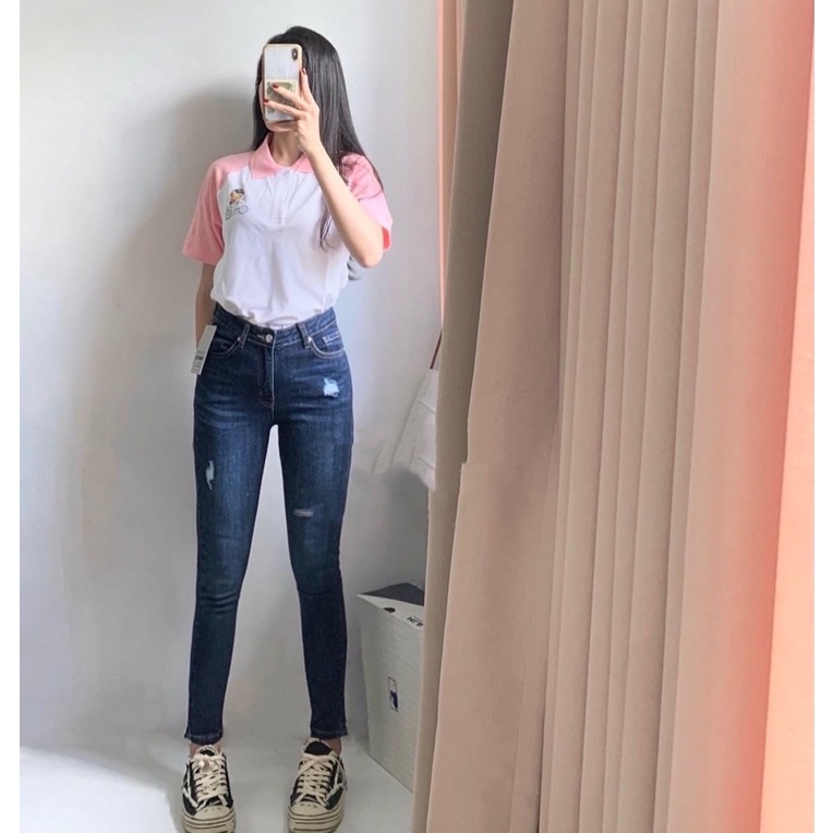Quần Jean Skinny 9 tấc Xuất Chuẩn 3Đ