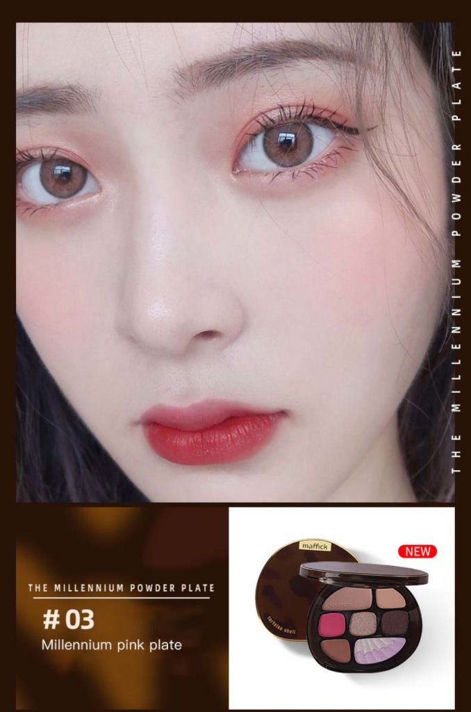 ☀☀☀ (Hàng Mới Về) Bảng Phấn Mắt 8 Màu Sắc Hiệu Ứng Lì / Ánh Nhũ Thời Trang Hàn Quốc ☝☝☝ | BigBuy360 - bigbuy360.vn