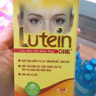 Bổ mắt - Lutein - Sáng mắt tăng cường cho mắt khoẻ