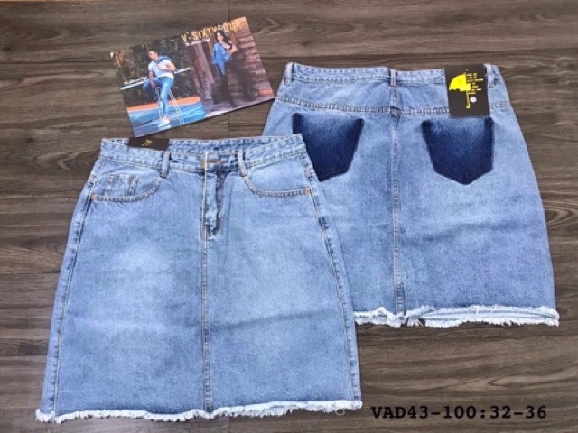 Váy jean chữ A bigsize 32-35 | BigBuy360 - bigbuy360.vn
