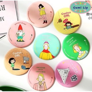 Gương Mini Dễ Thương Trang Điểm Hàn Quốc - Gương Tròn Mini