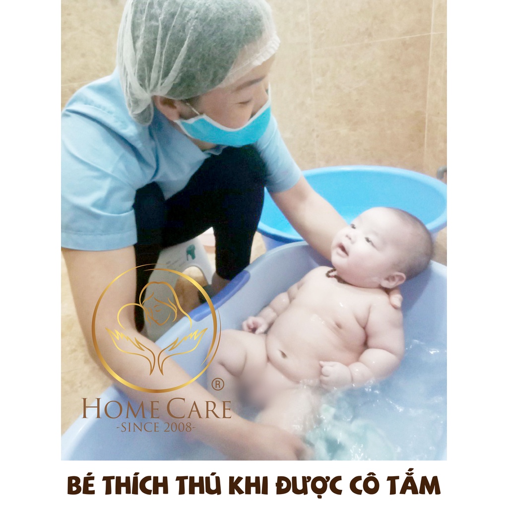 Thảo dược tắm bé Home Care dạng túi lọc tiện lợi sạch rôm sảy tăng đề kháng cho bé hộp 8 túi x145g