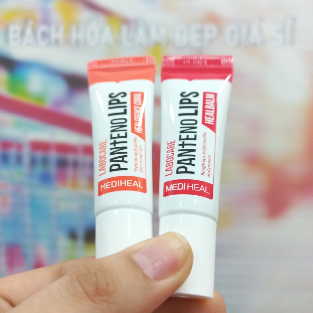 Son dưỡng môi Labocare Pan+End Lips Healbalm 10ml / Pan Eno Lips Coral 10ml