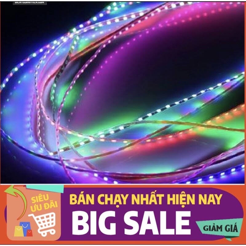 DÂY LED CHẠY ĐUỔI 7 MÀU 100cm