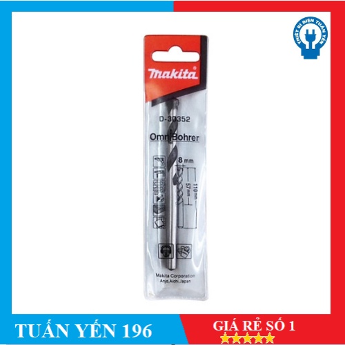 Bộ 2 Mũi Khoan Đa Năng Makita D-30352 (8 x 110 mm)