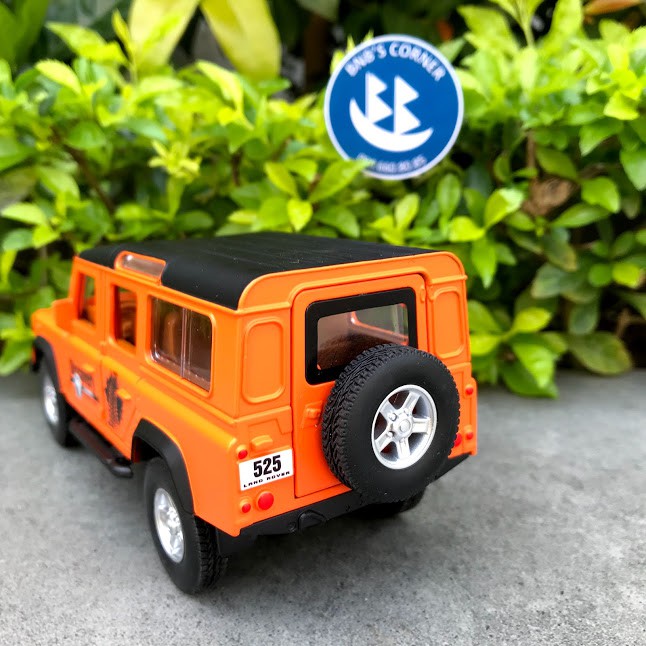 [BNB's Corner] Xe mô hình 1:32 Land Rover (Range Rover) Defender hãng Mini Auto - no box