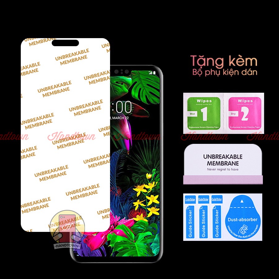 Miếng Dán Màn Hình PPF LG G6 / LG G7 ThinQ / LG G8 ThinQ Kính Cường Lực Dẻo Trong Suốt Chống Va Đập Chống Trầy Xước