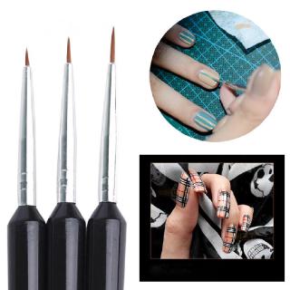 Bộ 3 Cọ Vẽ Móng Tay 697