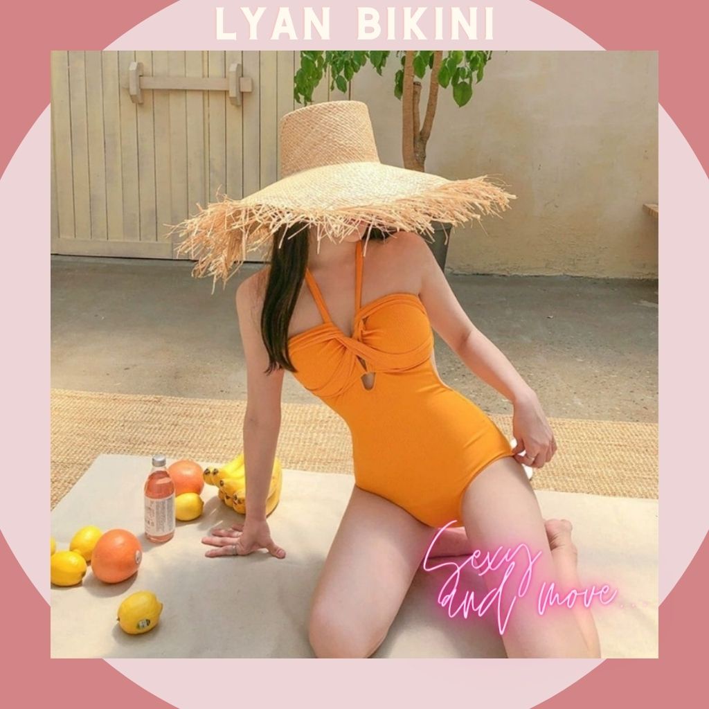 Bikini liền thân, Đồ bơi nữ 1 mảnh hàng Quảng Châu cao cấp - LYAN BIKINI B26