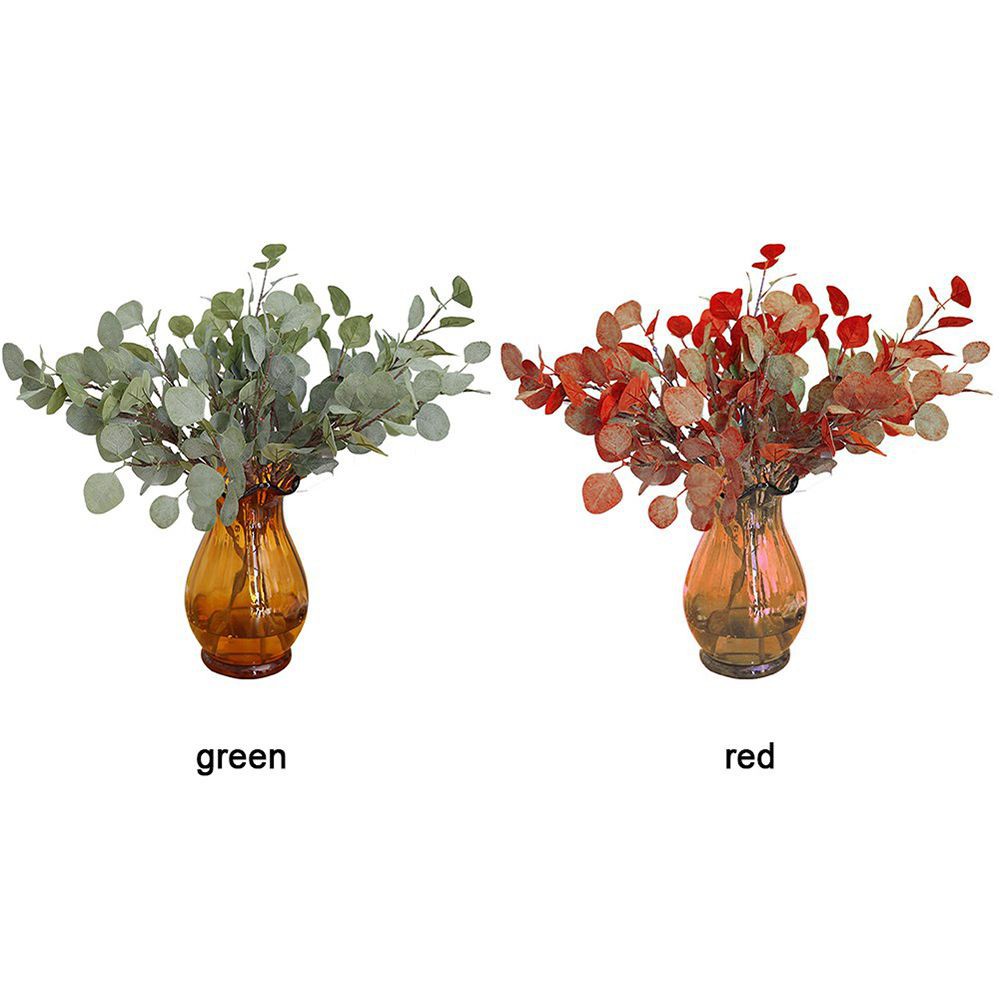 Lá Cây Bạch Đàn Nhân Tạo Nhiều Màu Trang Trí Nhà Cửa Diy