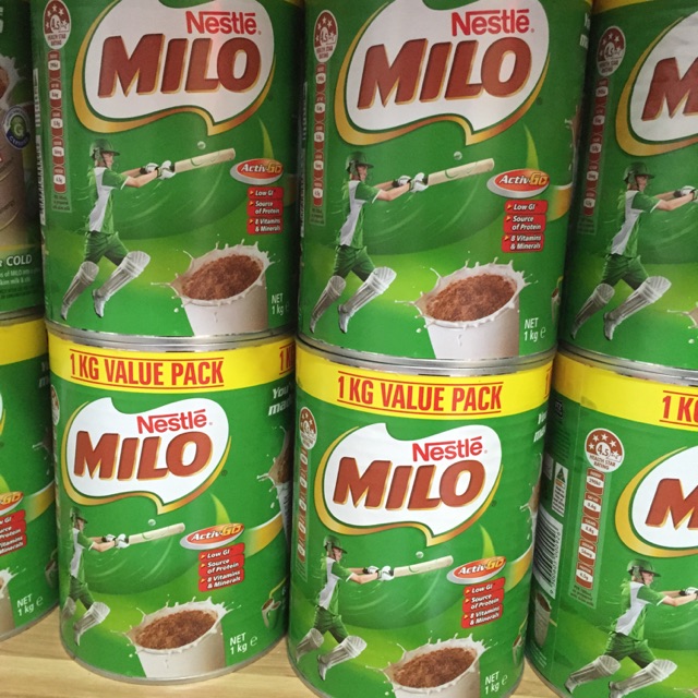 Milo Úc 1kg (date 08/2024) giá tốt