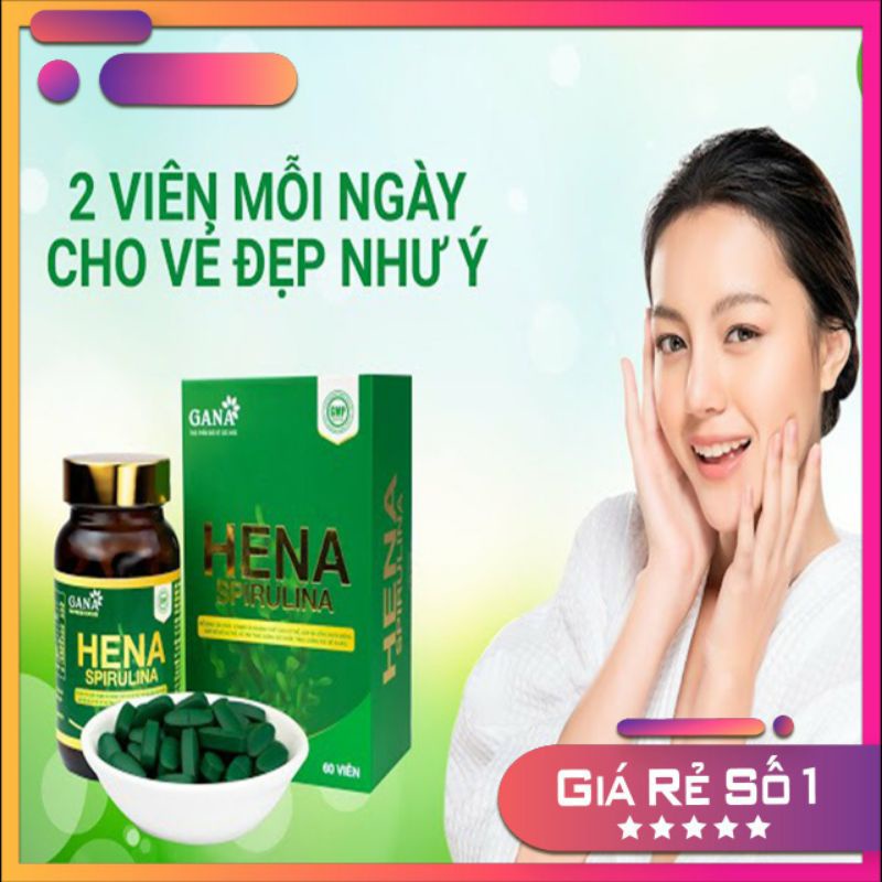 TẢO XOẮN HENA SPIRULINA