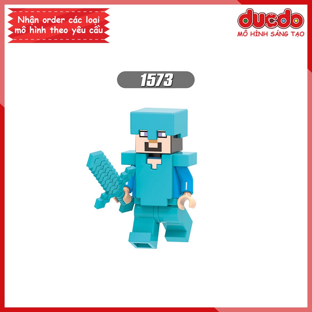 Minifigures các nhân vật Minecraft - Đồ chơi Lắp ghép Xếp hình Mini Mô hình XINH X0295
