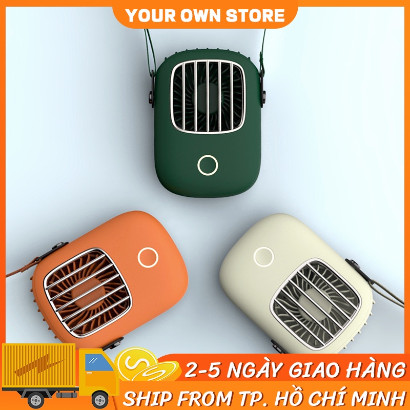Quạt mini đeo cổ Remax F6 . Quạt đeo cổ mini chính hãng REMAX đeo cổ cầm tay tiện lợi cao cấp nhiều màu| Gia dụng HAGU.