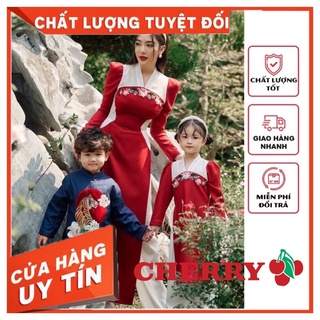 Áo dài mẹ và bé cao cấp