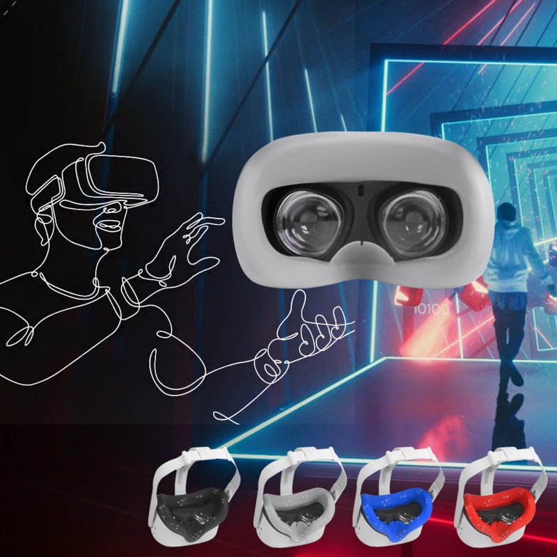 Đệm silicone bảo vệ mắt chống bụi chống trầy cho kính thực tế ảo Oculus Quest 2
 | BigBuy360 - bigbuy360.vn