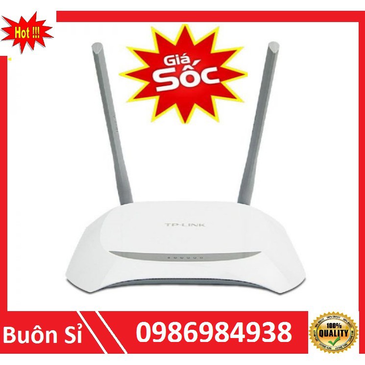 Bộ phát WiFi TP-LINK 2 Râu cài đặt sẵn hoạc theo yêu cầu cắm vào là dùng được ngay (Đầy Đủ Nguồn, Bộ Phát, Cáp mạng)