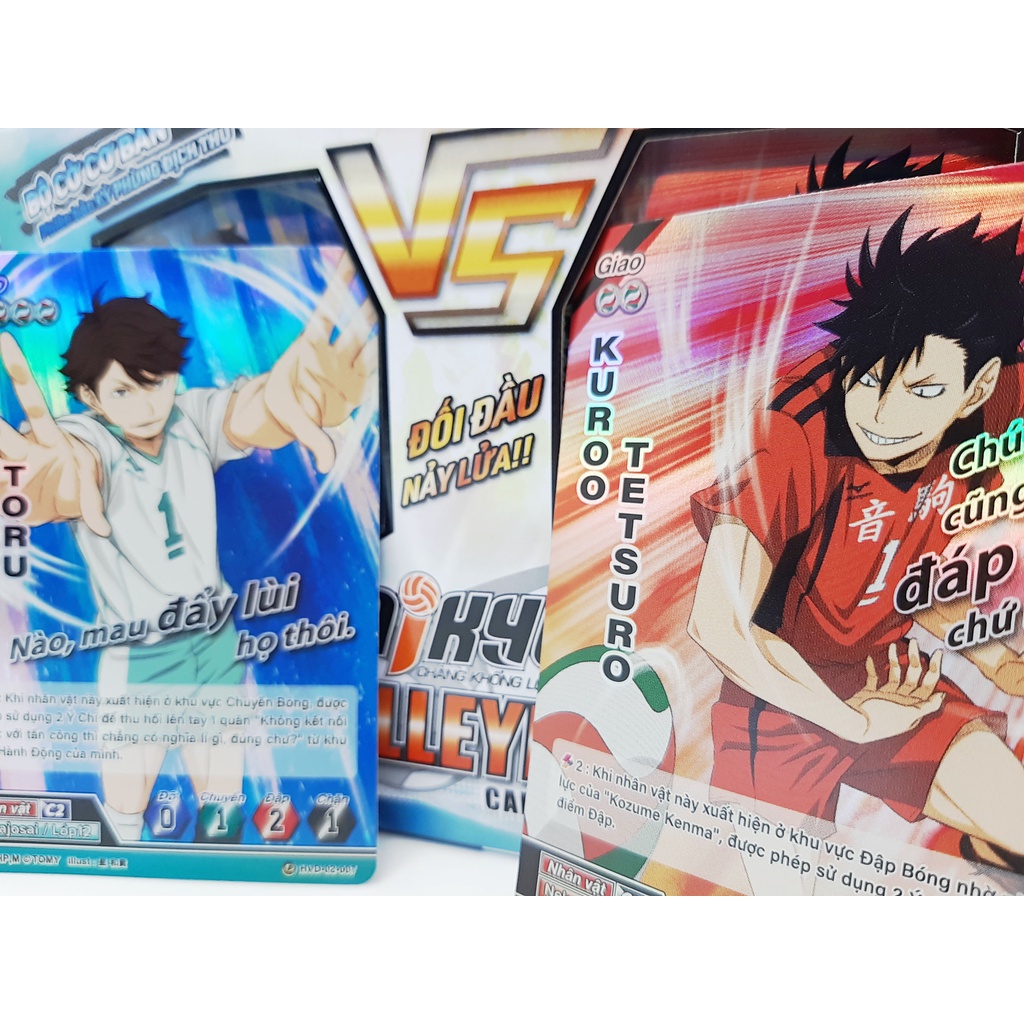 Bộ cờ bóng chuyền Haikyu - Combo - HVD-02 + 5 HV-02