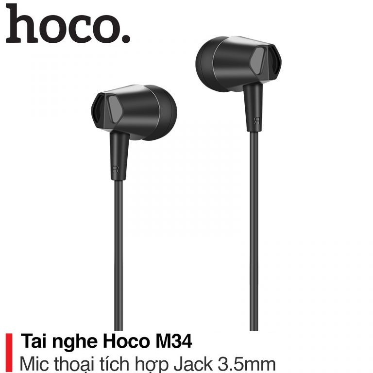 Tai nghe nhét tai Hoco M34 chính hãng FREE SHIP