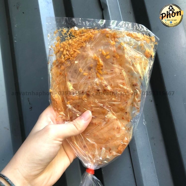 Bánh Tráng Xì Ke Muối Nhuyễn Tỏi Phi Loại Phơi Sương, Xì ke Khô - Siêu Cay - Siêu Ngon - Ăn Vặt Nhà Phởn