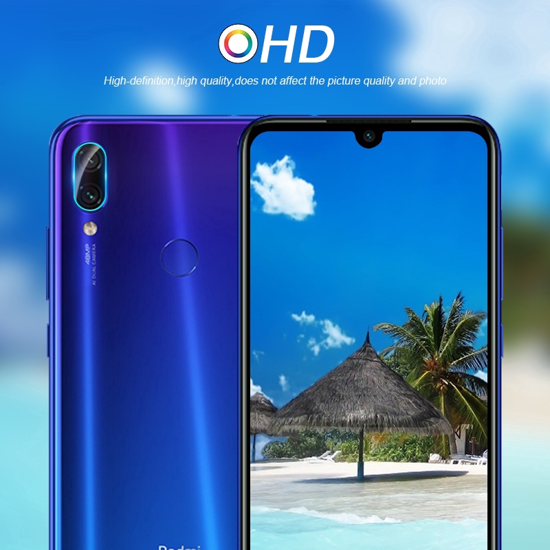 Kính cường lực bảo vệ camera cho Xiaomi Redmi 7 6A Note 5 7 6 Pro mi 8 Lite 9