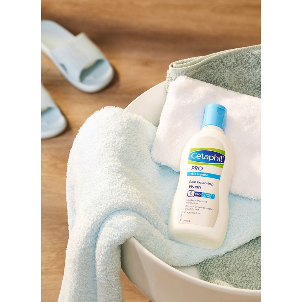 Sữa tắm dành cho da cơ địa, khô Cetaphil Pro Ad Derma Wash 295ml | BigBuy360 - bigbuy360.vn