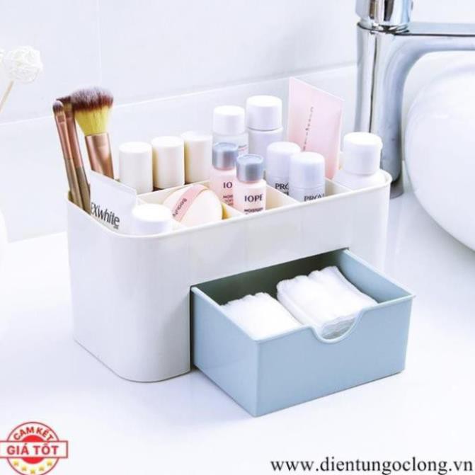 Hộp Nhựa Đựng Mỹ Phẩm Có Ngăn Kéo Màu Kute