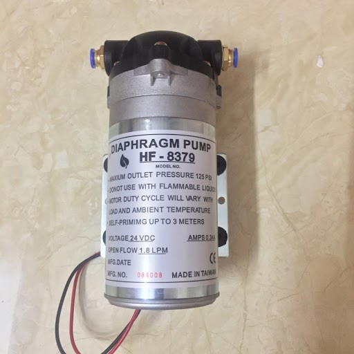 Bơm tăng áp và Adaptor cho máy lọc nước RO, hệ phun sương 24V HEADON HF-8379