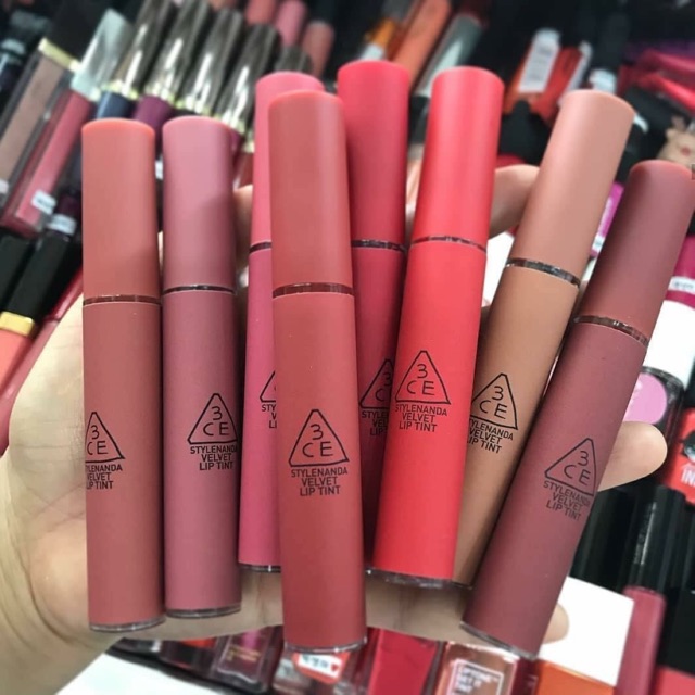 💄💄 Son Kem Lì 3CE Velvet Lip Tint Full 13 Màu Đã Tề Tựu Đông Đủ Rồi Ạ ^^ 💄💄