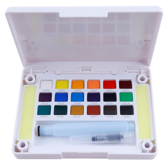 [Mã LIFEBOOK1 giảm 30K đơn 150K] Màu Nước Nén Cao Cấp Koi Watercolors Sakura Chính Hãng Nhật