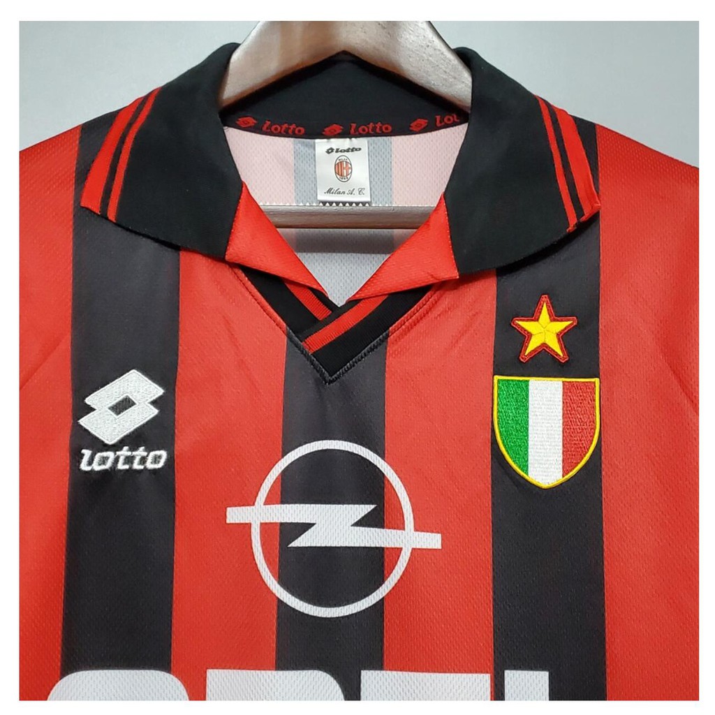 Áo Thun Số 2xl 1996-97 Đội Tuyển Ac Milan