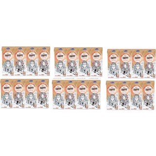 Combo 6 loc - loc 4 hộp trà sữa ít đường vinamilk happy 180ml