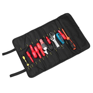 Penggong Tool Bag Organizer Oxford Canvas đục cuộn túi chịu mài mòn không thấm nước sửa chữa Tote Bag Woodworking Hammer Công cụ sửa chữa điện