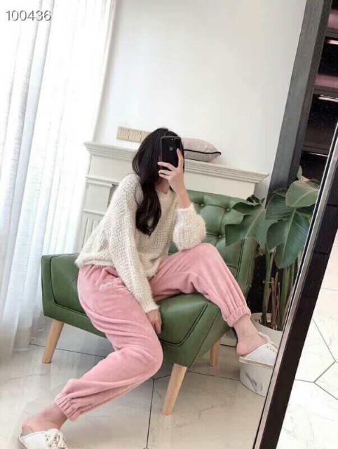 Quần nhung D-Studio siêu ấm và thời trang | BigBuy360 - bigbuy360.vn