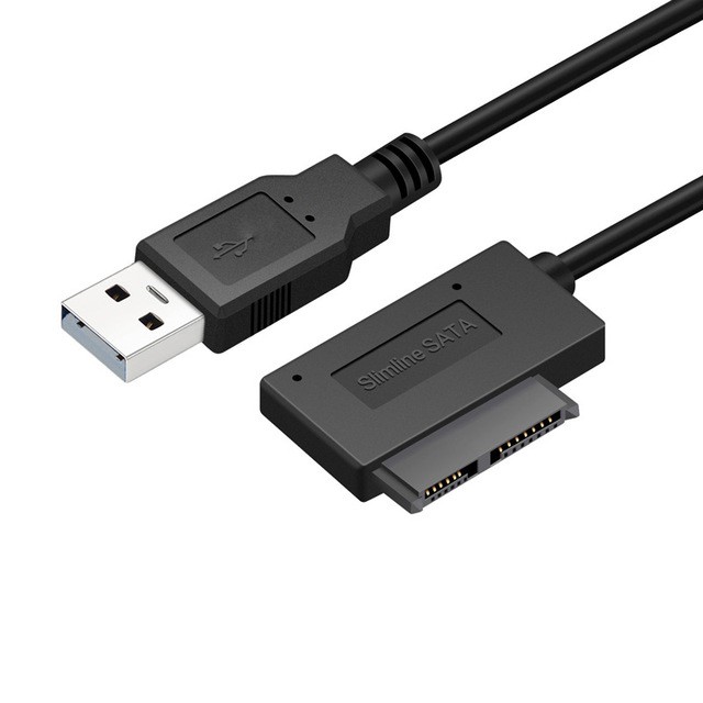 Cáp chuyển đổi USB 2.0 sang Mini SATA II 7 + 6 13pin