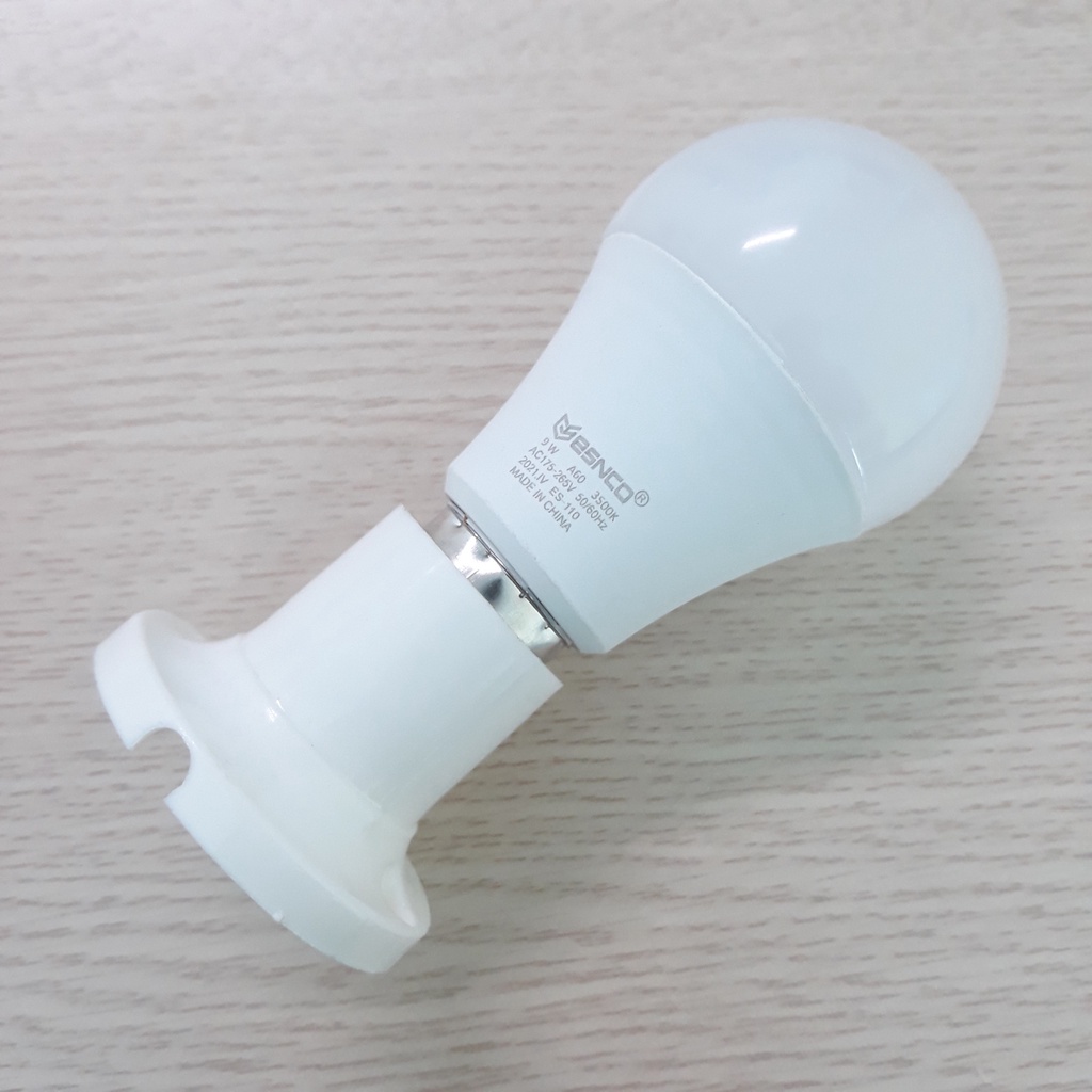 Đèn led 9w ánh sáng trắng tiết kiệm điện - ESNCO