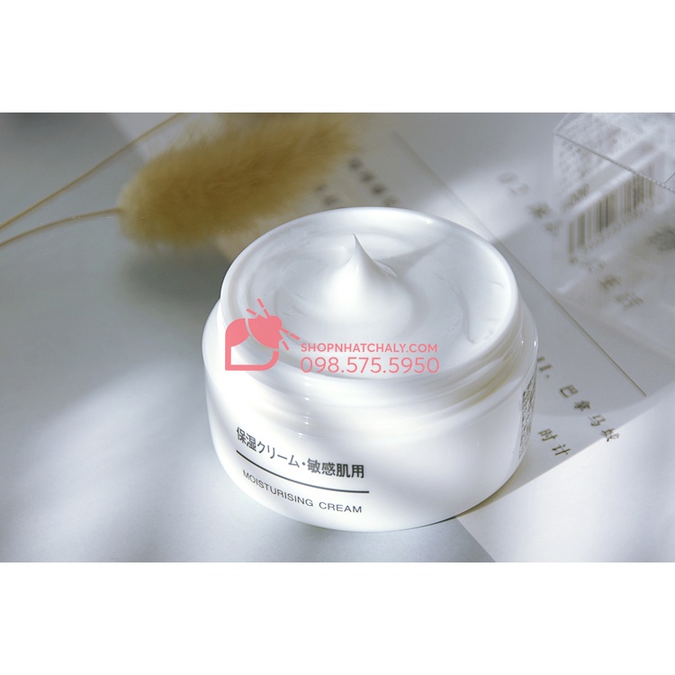 Kem dưỡng ẩm da mặt Muji Moisturising Cream Nhật nội địa. Chuyên cho da nhạy cảm và bà bầu. Mẫu mới nhất vừa về